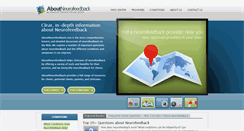 Desktop Screenshot of aboutneurofeedback.com