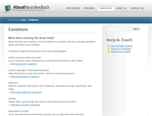 Tablet Screenshot of aboutneurofeedback.com